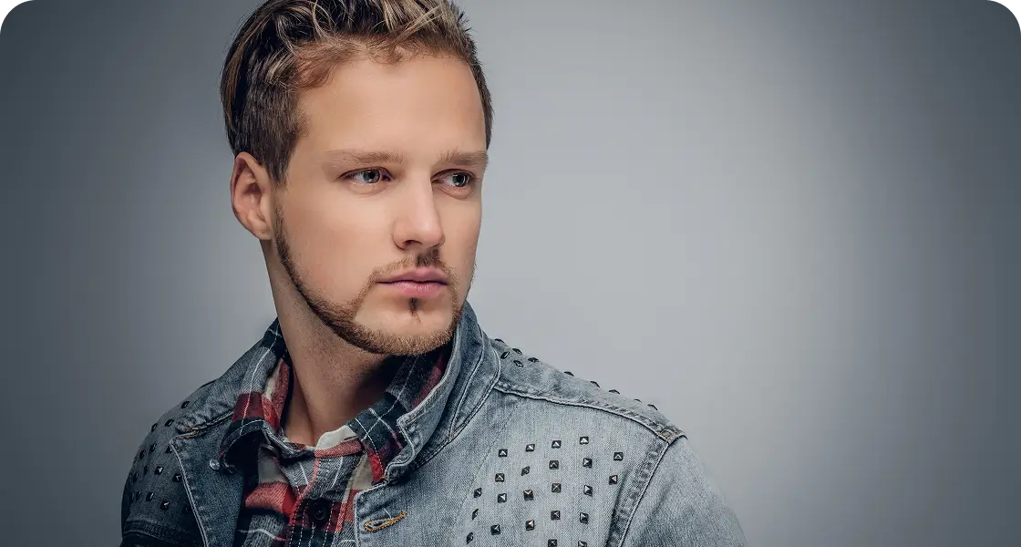 Short and Structured Men’s Hairstyles for Square Face Shape